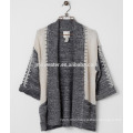 New Style Knit Wool Sweater Scarf Collar Women Cardigan women sweater